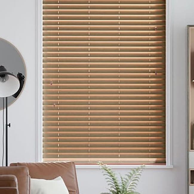 Brown Wooden Blinds