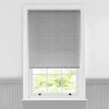 Light Grey Zebra Blinds