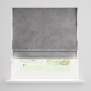 Off-White Roman Blinds