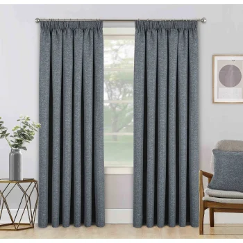 Dusk Blackout Thermal Curtains - Charcoal
