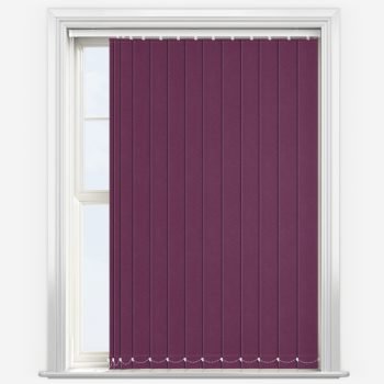 Supreme Blackout Plum Vertical Blind