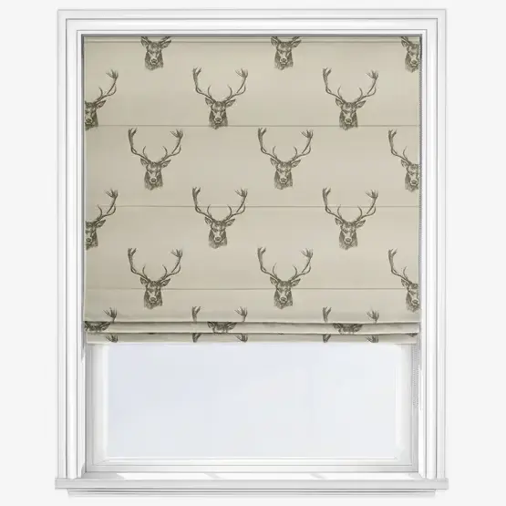 Stag Grey Roman Blinds