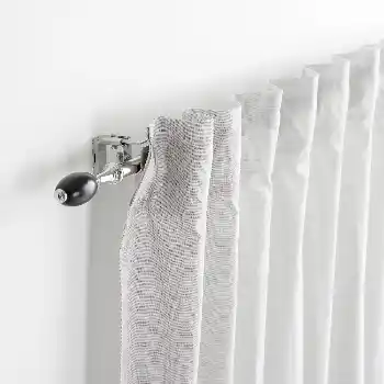 CURTAIN RODS 32 Black lamb Curtain rod