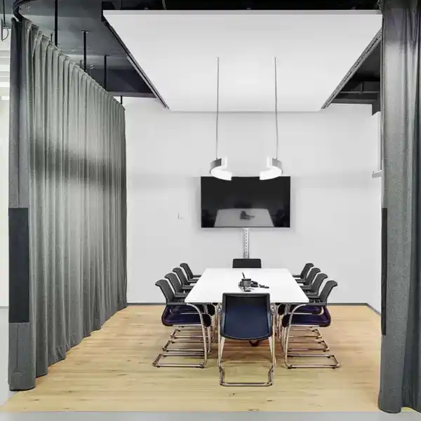 Office Curtains 54 Black office Curtain