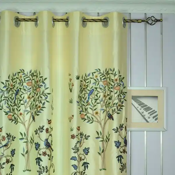 Silk Curtains for home
