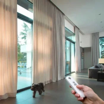 Electric Motorized Curtains Abu Dhabi UAE