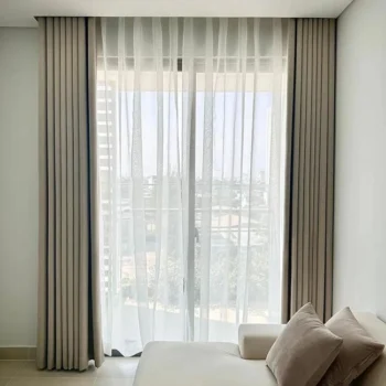 Luxury Motorized Curtains for Homes Abu Dhabi