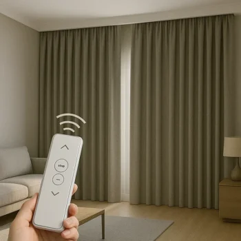 Remote Controlled Curtains Installation UAE