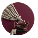 Curtain Preparation Icon