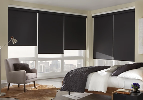 Thermal Blackout Blinds for Bedroon in Abu Dhabi